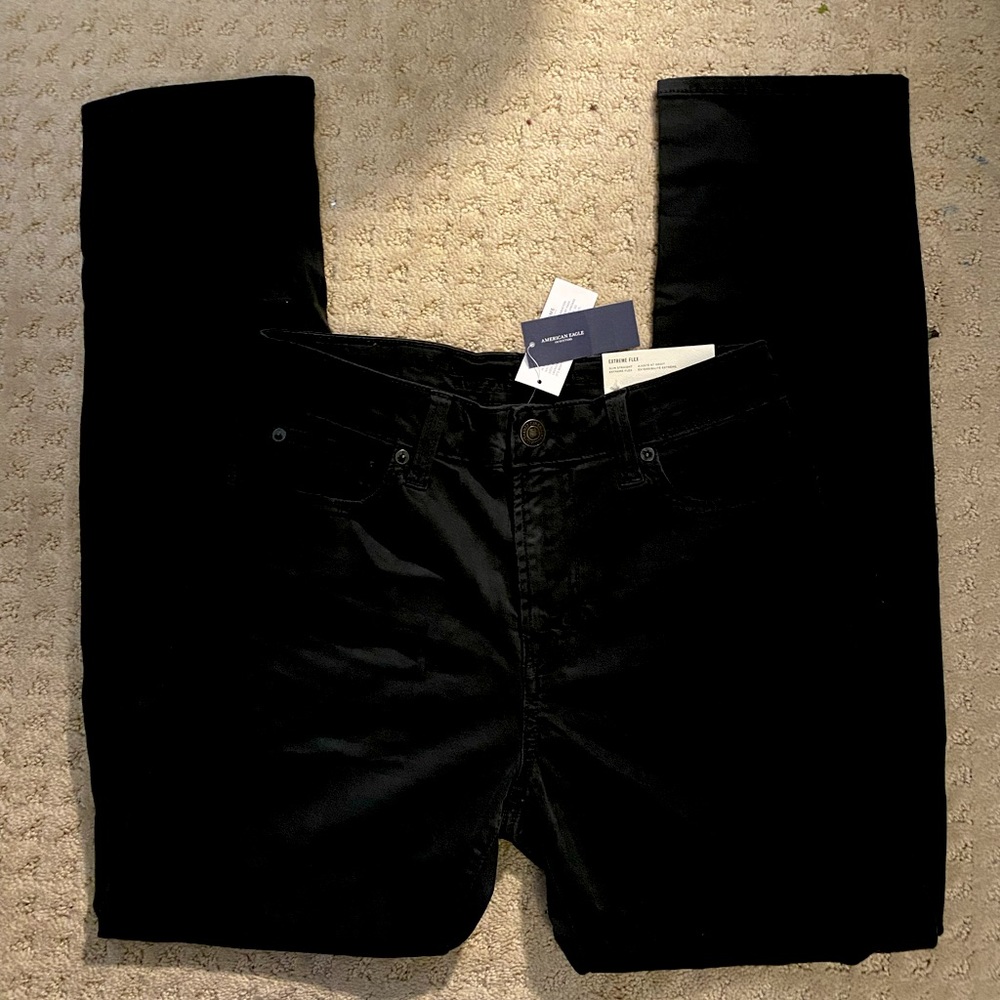 NWT American Eagle 28x30 charcoal gray pants